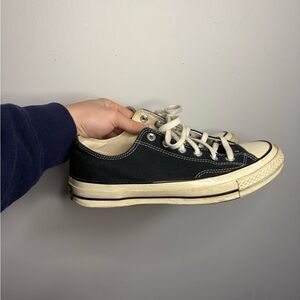 Black Converse Chuck 70 OX Low-Top Sneakers - 7US